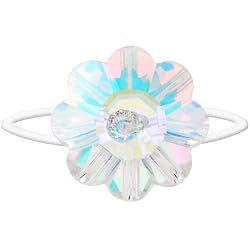 Aurora Chic Flower Illusion Stretch Toe Ring MADE WITH SWAROVSKI ELEMENTS