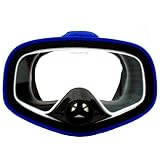 IST Aquila rubber scuba diving nose purged mask