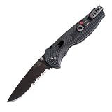 SOG Specialty Knives & Tools TFSA-98 Flash II 1/2 Serrated, Black TiNi