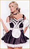 Plus Size French Maid Costumes Adult Costume