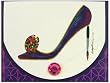 Head Over Heels Sticky Notes Art Is Long Purse Pad with Mirror