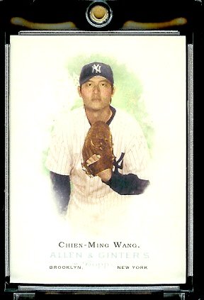 2006 Topps Allen & Ginter #195 Chien-Ming Wang New York Yankees Baseball Card