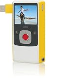 Flip - U1120Y-FR - Caméscope Ultra II - Ecran LCD 2 - Zoom numérique - VGA / MP4 - 4 Go - Jaune
