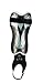 Diadora Shineguard Gamma Rete NY Shineguard, Schwarz/Silber