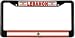Lebanon Lebanese Flag Black License Plate Frame Metal Holder
