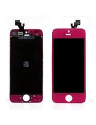 Wireless: OrangeHongKong LCD Display & Touch Screen Digitizer Assembly Replacement for iPhone 5 (Rose/Hot Pink) - OrangeHongKong