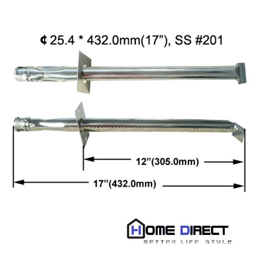 MCM 13001 Replacement BBQ Pipe Tube Gas Grill Burner for Jenn Air, Vermont Castings Model Grills