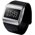 o.d.m. Unisex Mr Metallic Series Black and Silver Programmable Digital Watch #MDD99B-1