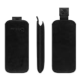 Gripis Creased Slip Cover Handytasche schwarz Gr&ouml;&szlig;e 1
