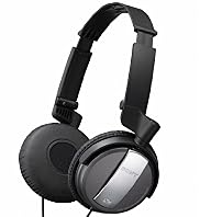 Sony MDRNC7B Over Ear Travel Headphones