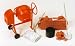 Preiser 45208 Concrete Mixer & Accessories