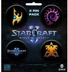 Pin Pack - Starcraft II - 4 Packs