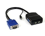 StarTech.com ST122LEA 2-Port VGA Video Splitter with Audio - USB Powered