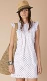 Kera Ruffle Neck Mini Dress