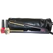 CHI Flat Iron Pouch with 2 Nail Polish - Black (1")