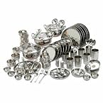 PNB China Plain Dinner Set - 90 Pcs