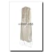 Heavyduty 4.5 Mil Clear Bridal Wedding Gown Dress Garment Bag Travel Storage Organize Bag Extra Long with 10