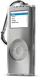Belkin Acryl Metall Etui mit Karabinerhaken fr Apple iPod nano 2. Generation silber