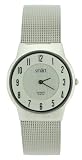 Image of Smart Analogue Watch Silver Dial Steel Mesh Strap Small