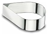 Lacor - 68106 - Cercle à Tarte Goutte 6X4 cm - 18 / 10