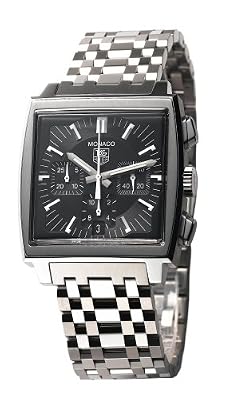 TAG Heuer CW2111.BA0780 TAG Heuer Mens Monaco Automatic Chronograph Watch CW2111.BA0780