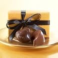 Godiva Chocolate: 2-pc. Gold Ballotin with Black Ribbon