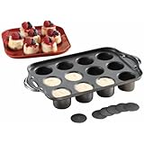 NON-STICK MINI CHEESECAKE PAN - MAKES 12 INDIVIDUAL MINI CHEESECAKES!