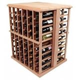 Wine Cellar Innovations DR108TAB Designer Series Premium Redwood Tasting Table 108-bottle