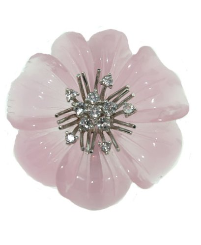 Fleur Brooch  Caramel