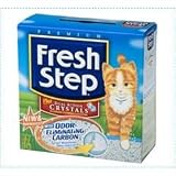 Pet Supplies : Fresh Step Plus Dual Action Crystals Cat Litter (25-lb box)
