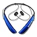 Rymemo Wireless Hands-free Bluetooth Music Audio Stereo Universal Headset Headphones Earphone for Cellphoone, Blue