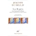 Les regrets pr�c�d� de Les antiquit�s de Rome et suivi de La d�fense et illustration de la langue Fran�aise