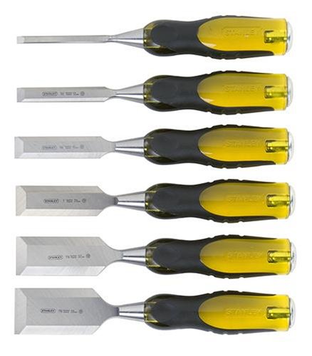 Stanley 16-971 6 Piece FatMax Short Blade Chisel Set