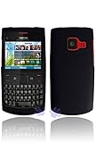 Nokia X2-01 Rubberized Shield Hard Case - Black (Free HandHelditems Sketch  ....