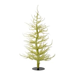 Whimsical Yellow Laser Artificial Christmas Tree 36"