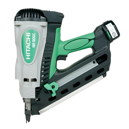 Hitachi NR90GC Clipped Head 2-Inch to 3-1/2-Inch Cordless Gas Framing Nailer