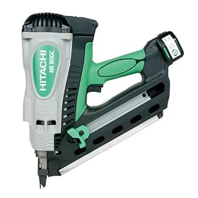 Hitachi NR90GC Clipped Head 2-Inch to 3-1/2-Inch Cordless Gas Framing Nailer