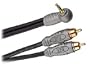 Monster THXIMINI8 THX Certified 1/8 Stereo to Stereo RCA Cable Adapter