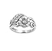 Karen's Flower Ring Sterling Silver 925 (Sizes 2-13)