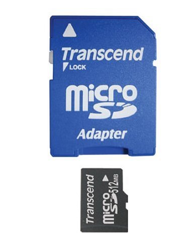 Transcend 512Mb Micro Sd Card Ts512Musd