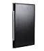 Navitech Black Real Leather Folio Case Cover Sleeve For The Razer Blade 14