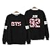 KPOP Bangtan Boys BTS Jung Kook SUGA V J-Hope Sweater Jumper Black