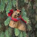 Yorkshire Terrier (Yorkie) Christmas Ornament
