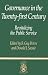 Book Governance in the Twenty-First Century: Revitalizing the Public Service (Canadian Centre for Management Development Series on Governa)