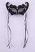 Black Mardi Gras Venetian Mask