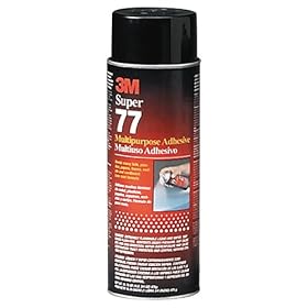 MMM77L Super 77 Adhesive Spray, Aerosol, 16.75 oz, Clear