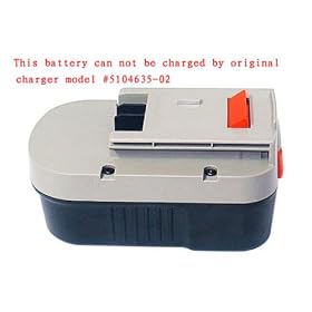 14.4v, 2200mAh, Ni-MH, Power Tool Battery for BLACK & DECKER XTC143BK, R143F2(Radio), CP14K, CP14KB, KC2002F, KC2002FK, RD1440K, RD1441K , BLACK & DECKER BD, CD, HP, SX Series, Compatible Part Numbers: 499936-34, 499936-35, A14, A144EX, A14F, HPB14