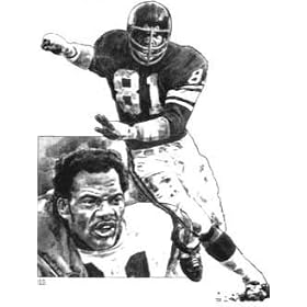 <b>Carl Eller Minnesota Vikings 16 x 20 Lithograph</b>