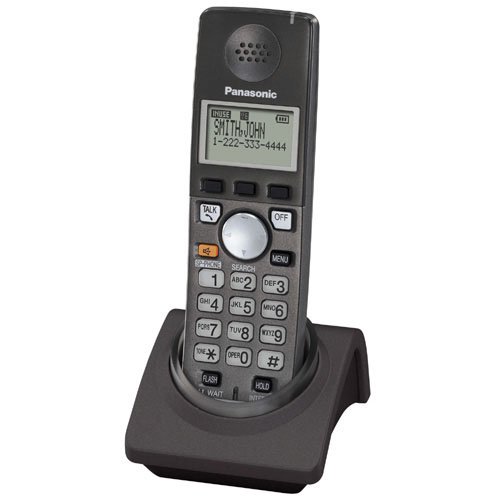Electronics: Panasonic KX TGA670B  Extra Handset for KX6700 Series  2 LINE    Black