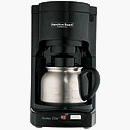 Hamilton Beach 4 Cup Brewer w/ Stainless Steel Carafe (Free Coffee Samples Included)